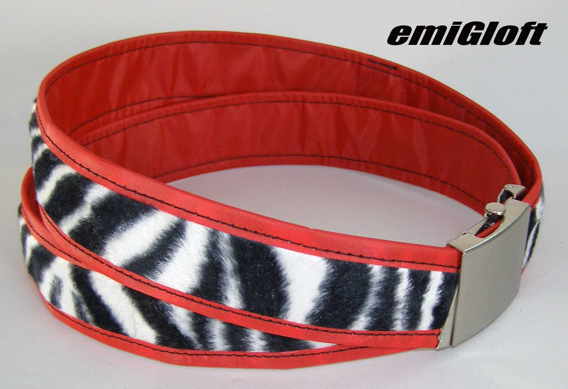 fur imitation belts