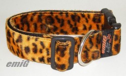 Fellhalsband freaky leo orange