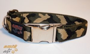 NE Hunde Halsband camouflage classic (26/25)