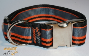 NE stripes orange 4cm