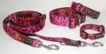 Fellhalsband freaky leo pink