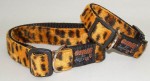 Fellhalsband freaky leo orange