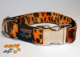 Fellhalsband freaky leo orange