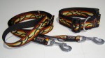 NE Hunde Halsband FIRE 4cm