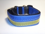 Unikat Hundehalsband windsurf blau