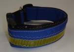 Unikat Hundehalsband windsurf blau