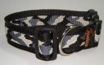NE Hunde Halsband Camouflage black 4cm